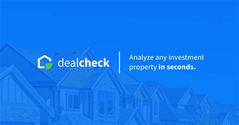 dealcheck login|apartment deal analyzer.